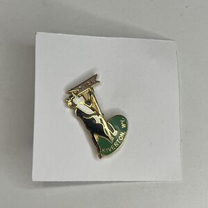 Riverton Wyoming WBA Women's Bowling Association Lapel Hat Jacket Pin cow